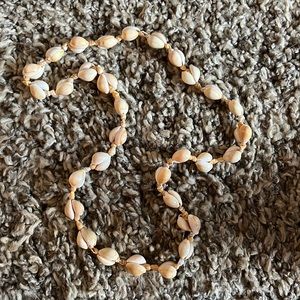 Vintage Cowrie Shell Necklace